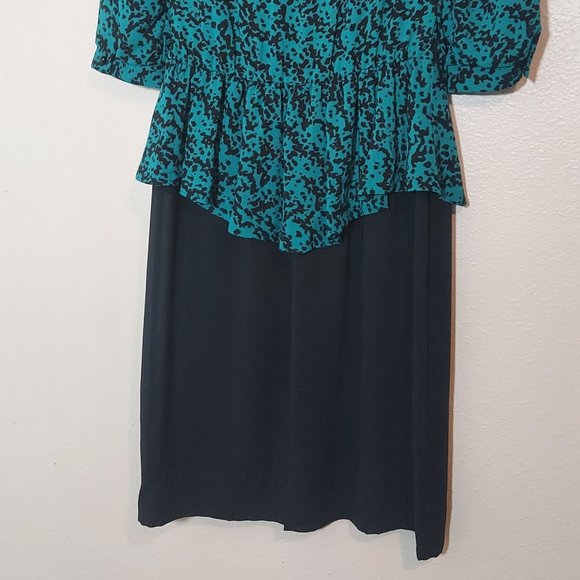 Vintage 80s Alison Peters Peplum Shear Size 10 - Picture 11 of 11